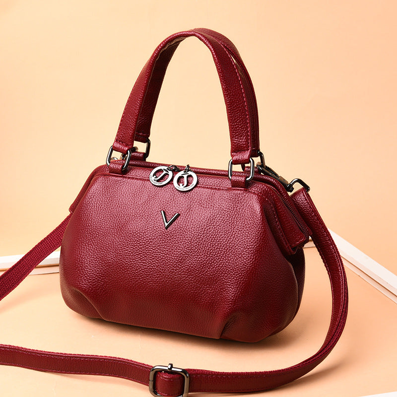 Summer Small Tote Genuine Leather Luxury Handbags Women Bags